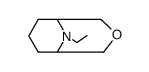 3-Oxa-9-azabicyclo[3.3.1]nonane,9-ethyl-结构式