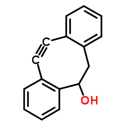 5-羟基-1,2:5,6-二苯并环辛基-7-炔结构式