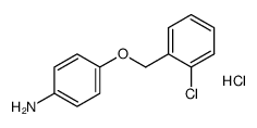 4-((2-chlorobenzyl)oxy)aniline hydrochloride Structure