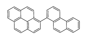 1-phenanthren-1-ylpyrene Structure