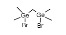 bis(bromodimethylgermyl)methane结构式