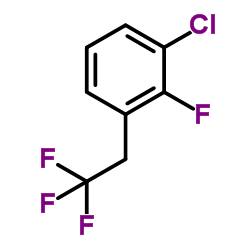 1-Chloro-2-fluoro-3-(2,2,2-trifluoroethyl)benzene picture