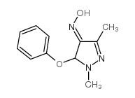 PYRAZOLE-1,3-DIMETHYL-5-PHENOXY-4-OXIME picture