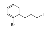 1-bromo-2-(3-iodopropyl)benzene结构式