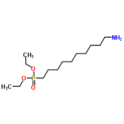 Diethyl (10-aminodecyl)phosphonate Structure