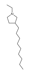 ethyl-(β-nonyl)alumocyclopentane Structure