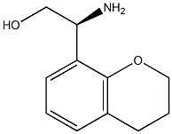 (2S)-2-AMINO-2-CHROMAN-8-YLETHAN-1-OL结构式