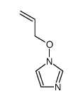 1-(allyloxy)-1H-imidazole结构式