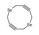 1,6-diselenacyclodeca-3,8-diyne结构式