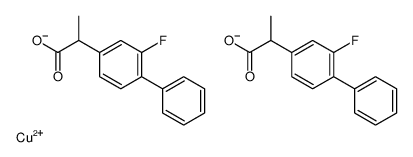 copper flurbiprofen complex Structure