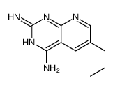 6-propylpyrido[2,3-d]pyrimidine-2,4-diamine structure