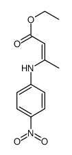 ethyl 3-(4-nitroanilino)but-2-enoate Structure