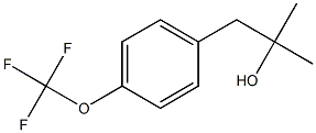 1-[4-(Trifluoromethoxy)phenyl]-2-methyl-2-propanol Structure