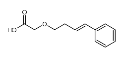 (E)-(4-Phenylbut-3-enyloxy)acetic acid结构式