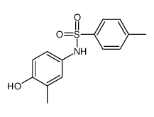 N-(4-hydroxy-3-methylphenyl)-4-methylbenzenesulfonamide结构式