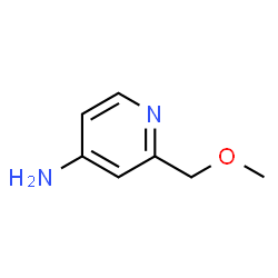 2-(methoxymethyl)pyridin-4-amine结构式