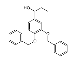 1-(3',4'-Dibenzyloxyphenyl)-1-propanol Structure