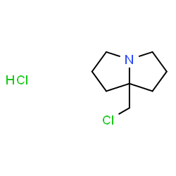 7A-(CHLOROMETHYL)HEXAHYDRO-1H-PYRROLIZINE structure