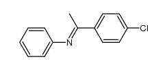 N-(1-(4-chlorophenyl)ethylidene)aniline结构式