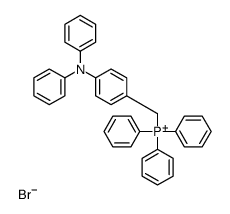 triphenyl-[[4-(N-phenylanilino)phenyl]methyl]phosphanium,bromide Structure