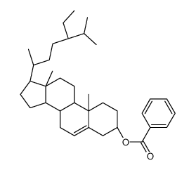 (3beta)-stigmast-5-en-3-yl benzoate structure