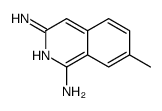 7-methylisoquinoline-1,3-diamine Structure