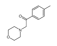 2-morpholin-4-yl-1-p-tolyl-ethanone Structure