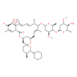 (25S)-CYCLOHEXYL-25-DE(SEC-BUTYL)- 5-DEMETHOXY-5-OXO-22,23-DIHYDROAVERMECTIN A1A picture