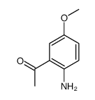 1-(2-Amino-5-methoxy-phenyl)-ethanone Structure