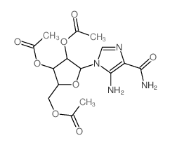 1H-Imidazole-4-carboxamide,5-amino-1-(2,3,5-tri-O-acetyl-b-D-ribofuranosyl)- picture