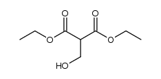 hydroxymethyl-malonic acid diethyl ester Structure