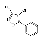 4-chloro-5-phenyl-1,2-oxazol-3-one结构式