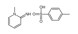 Pyridinium, 2-amino-1-methyl-, p-toluenesulfonate structure