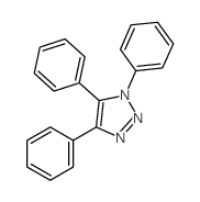 1,4,5-triphenyltriazole structure