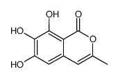 1H-2-Benzopyran-1-one,6,7,8-trihydroxy-3-methyl-(9CI)结构式