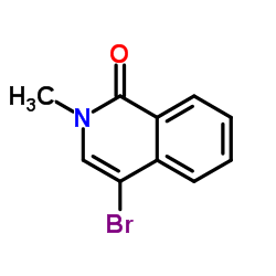 4-Bromo-2-methylisoquinolin-1(2H)-one Structure