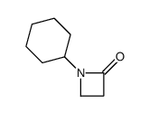 1-cyclohexylazetidin-2-one结构式