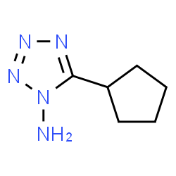 1H-Tetrazol-1-amine,5-cyclopentyl-(9CI)结构式