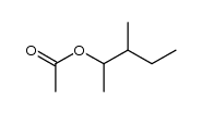 3-Methyl-pentyl-2-acetat Structure