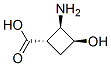 Cyclobutanecarboxylic acid, 2-amino-3-hydroxy-, (1S,2R,3S)- (9CI) picture