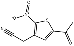 (5-acetyl-2-nitrothiophen-3-yl)acetonitrile图片