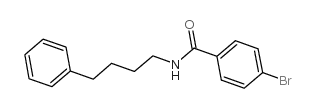 4-bromo-N-(4-phenylbutyl)benzamide结构式