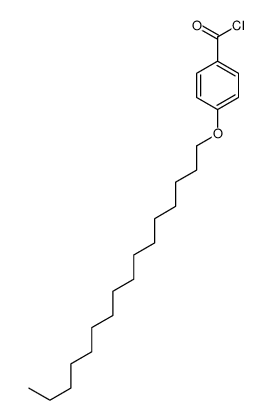 4-hexadecoxybenzoyl chloride Structure