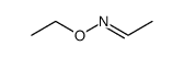 acetaldehyde oxime ethyl ether Structure