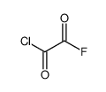 2-chloro-2-oxoacetyl fluoride Structure