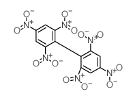 1,1'-Biphenyl,2,2',4,4',6,6'-hexanitro- Structure