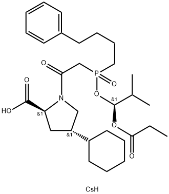 福辛普利-d5铯结构式