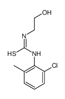 1-(2-chloro-6-methylphenyl)-3-(2-hydroxyethyl)thiourea Structure