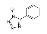 1-hydroxy-5-phenyltetrazole Structure