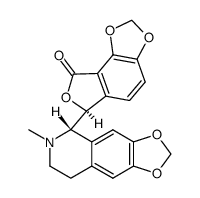 (+)-bicuculline结构式